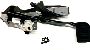 Image of Brake Control Brake Pedal. image for your 2012 Volvo S60  3.0l 6 cylinder Turbo 